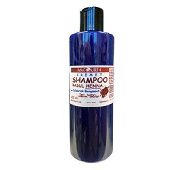 Rasul Henna Macurth Cremet Shampoo Calabrisk Bergamot 250ml - Shampoo - 5707373105091
