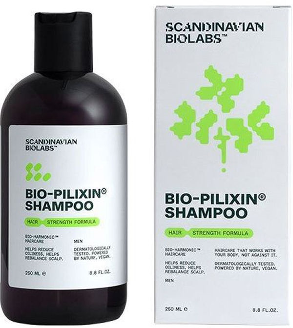 Scandinavian Biolabs Men Bio Pilixin Shampoo Hair Strength Formula 250 Dato - Shampoo  - 5745000007554-OUTLET