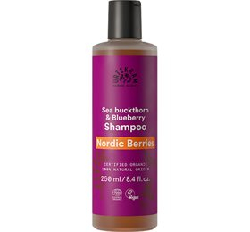 Urtekram Shampoo Nordic Berries Ampbull 250ml - Urtekram Shampoo  - 5765228836514