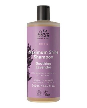 Shampoo Soothing Lavender Normal Hår 500 - Urtekram Shampoo  - 5701058011295