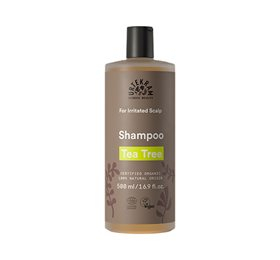 Urtekram Shampoo Tea Tree Ampbull 500ml - Urtekram Shampoo  - 5765228837467