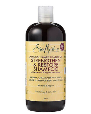 Sort Shea Moisture Jamaican Black Castor Oil Strengthen & Restore Shampoo 506ml - Shampoo  - 7643022213336