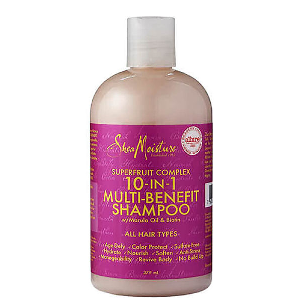 Shea Moisture Superfruit Complex Multi Benefit Shampoo Marula Oil & Biotin 384ml - Shampoo - 7643022212032