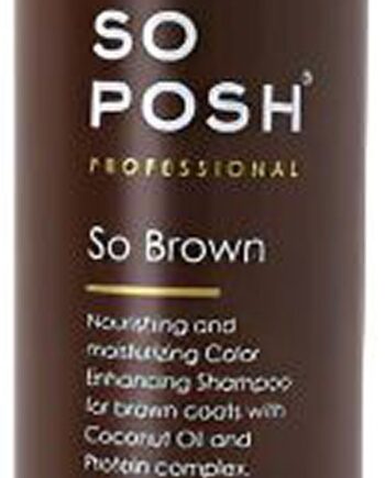 Posh Professional Brown Nourishing And Moisturizing Shampoo Til Dyr - Shampoo  - 4742022990094