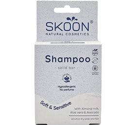Skoon Solid Shampoo Sensitive Moisture & Care 90g - Skoon Shampoo  - 8712713886889
