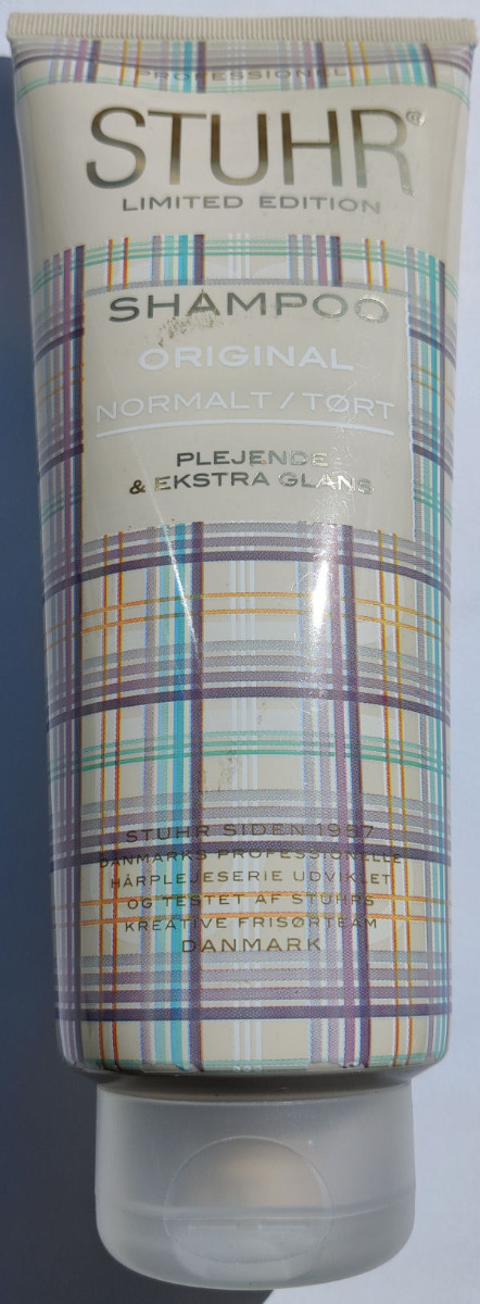 Stuhr Professionel Shampoo Original Normalt Tørt Plejende & Ekstra Glans Limited Edition 350ml - Shampoo  - 5710404811199-NY
