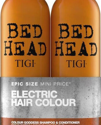 Tigi Bed Head Electric Hair Colour Goddess Shampoo & Conditioner 2x750ml - Shampoo  - 615908942156