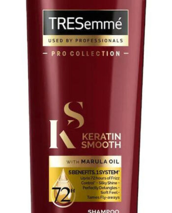 Tresemm Pro Collection Keratin Smooth Shampoo With Marula Oil 400ml - Shampoo  - 8710447224342