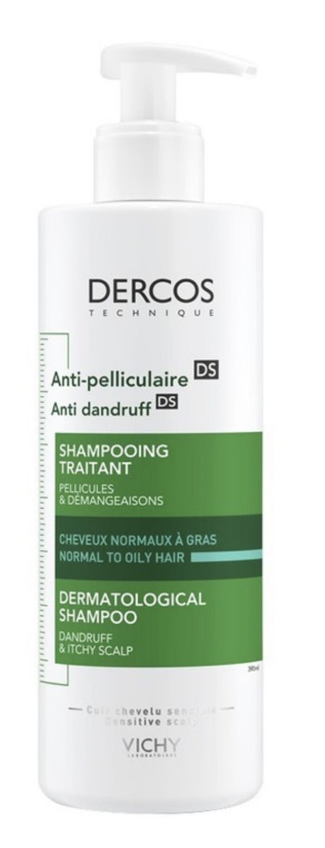 Vichy Dercos Technique Anti Dandruff Dermatological Shampoo 390ml - Shampoo - 3337871331290