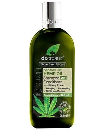 Shampoo & Conditioner Hemp Oil 265 Organic - Dr. Organic Shampoo  - 5060391841854