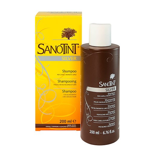 Silver Shampoo 200 Sanotint - Sanotint Shampoo  - 8021685700209