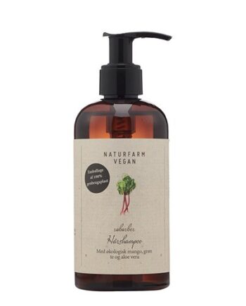 Hårshampoo Rabarber 250 Naturfarm - Naturfarm Shampoo  - 5707722000954