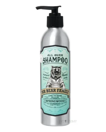 Bear All Over Shampoo Springwood 250 - Mr. Bear Shampoo  - 7350086410099