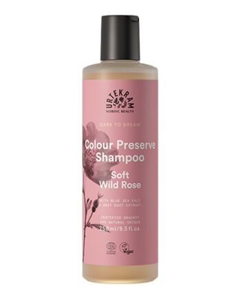 Shampoo Soft Wild Rose Farvet Hår 250 Urtekram - Urtekram Shampoo  - 5701058010281