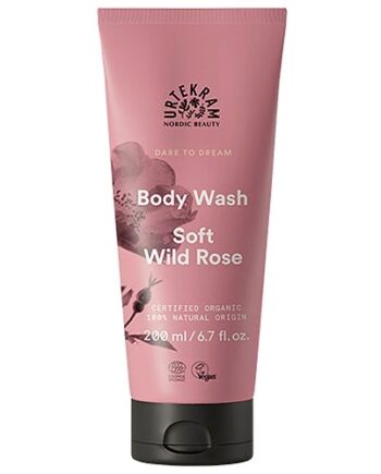 Body Wash Soft Wild Rose 200 Urtekram - Urtekram Shampoo  - 5701058010304