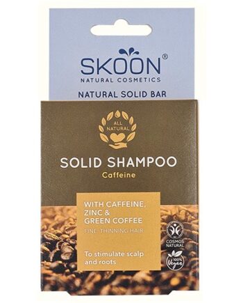 Solid Shampoo Bar Caffeine Gram Skoon - Skoon Shampoo  - 8712713886360