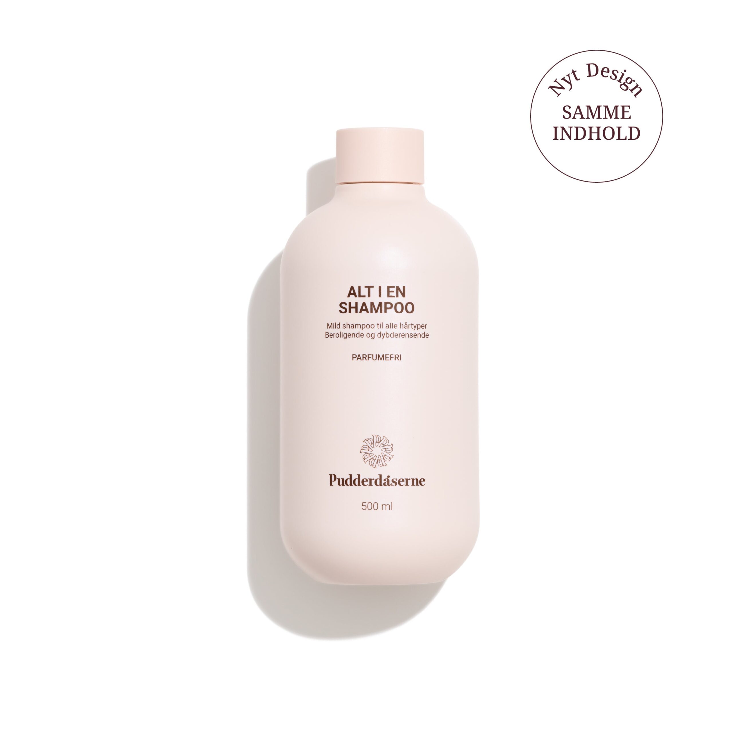 PudderdÅserne Alt Shampoo Med Pumpe Parfumefri 500 - Pudderdåserne Shampoo - 5711914204402