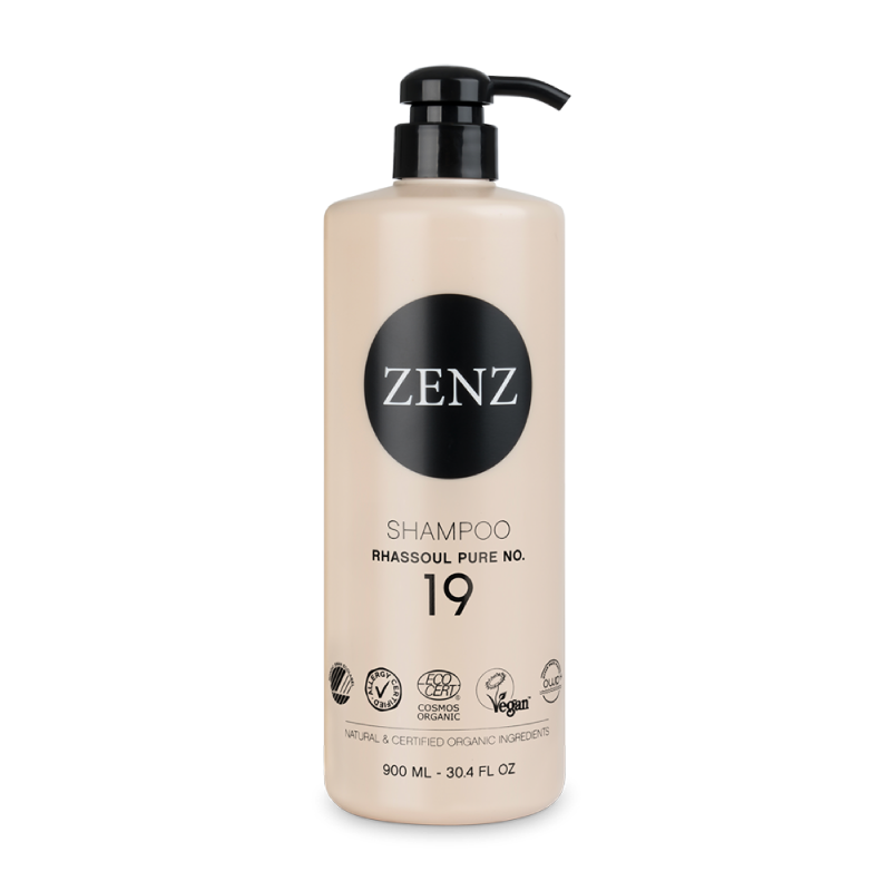 Zenz Shampoo Rhassoul Pure 900 - Zenz Organic Shampoo - 5715012001987
