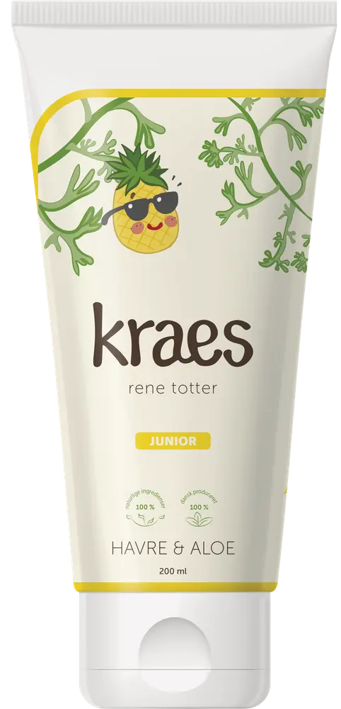 Kraes Rene Totter Shampoo Med Ananasduft 200 - Kraes Shampoo - 5744000340005