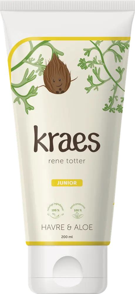 Kraes Rene Totter Parfumefri 200 - Kraes Shampoo - 5744000340012