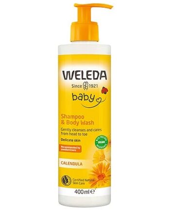 Calendula Shampoo & Body Wash 400 Weleda - Weleda Shampoo  - 4001638590273
