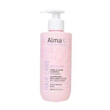 Alma Hair Care Shine & Glow Shampoo 300 - Alma K Shampoo - 7290114159890