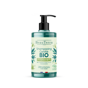 Beauterra Organic Shampoo Hemp & Aloe Vera 750 - Beauterra Shampoo  - 3770008167292