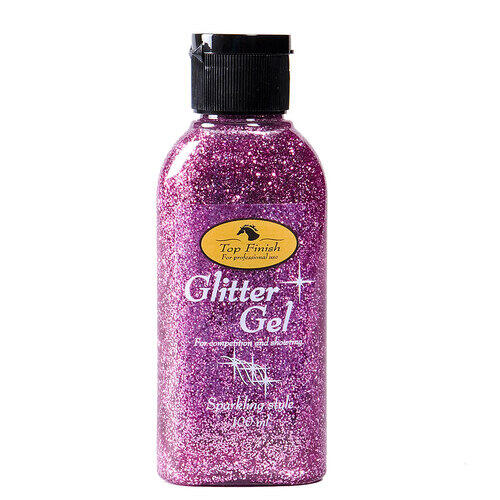 Pink Top Finish Glimmer Gel Til Hest - Top Finish Shampoo - 7350025020266