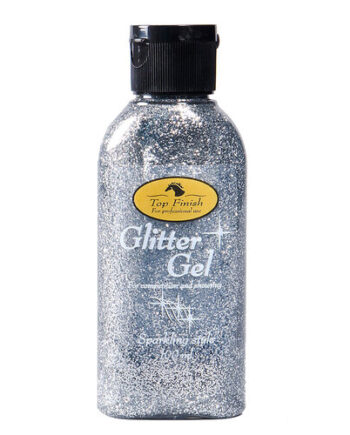 Top Finish Glimmer Gel Til Hest Sølv - Top Finish Shampoo  - 7350025020129