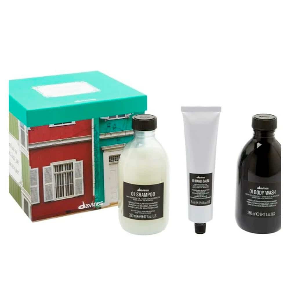 Davines Gavesæt Shampoo Hand Balm & Body Wash - Shampoo - 8004608285755
