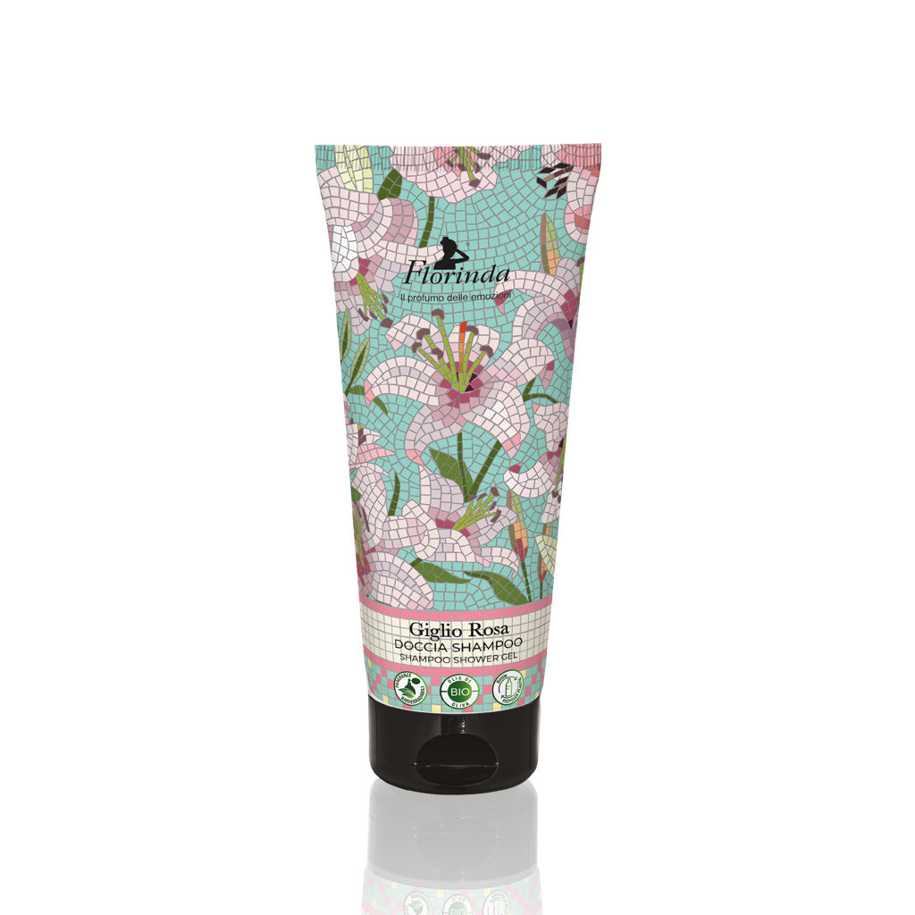 Rosa Florinda Shampoo Shower Gel Giglio 200ml - Michel Shampoo - 8054608433298