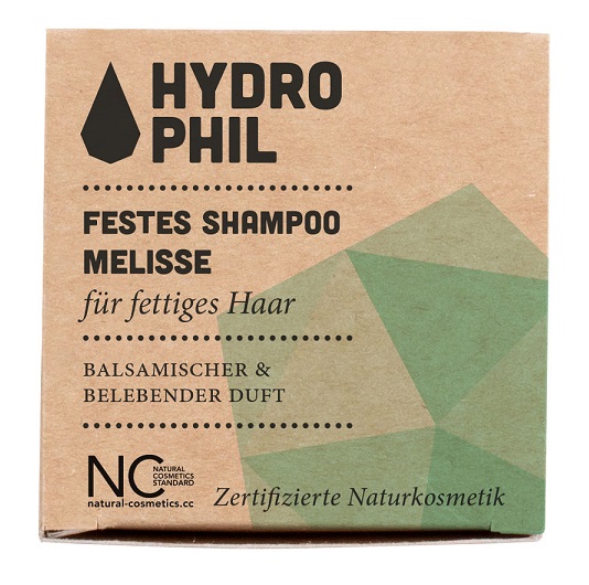 UdgÅr Hydrophil Økologisk Shampoobar Til Fedtet Hår Melisse - Hydrophil Shampoo - 4260397792858