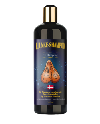 Klunke Shampoo Til Hængeløg - Klunkevoks.dk Shampoo  - 5060762980113