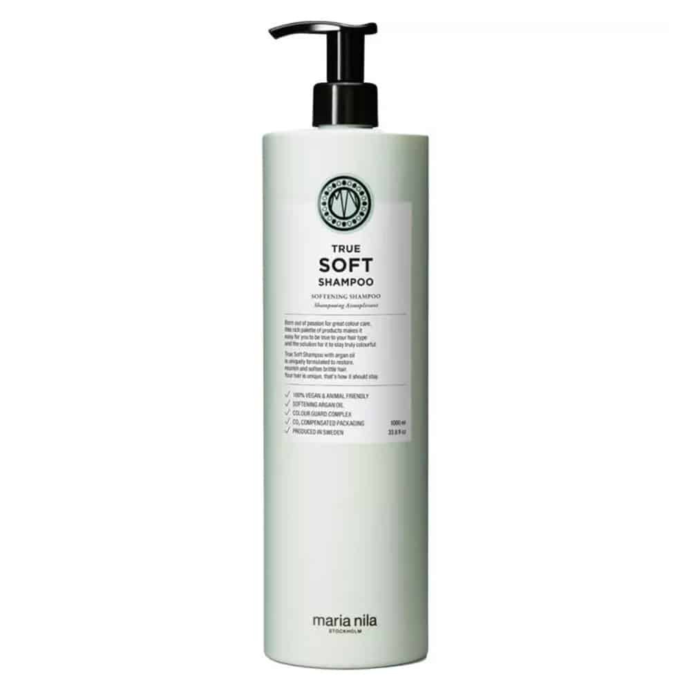 Maria Nila True Soft Shampoo 1000ml - Shampoo - 7391681036338
