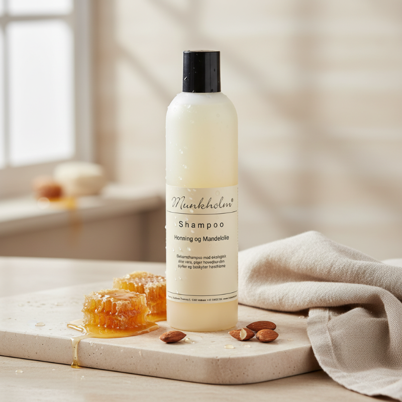 Munkholm Shampoo Honning & Mandel - Munkholm Shampoo - 5712953002806