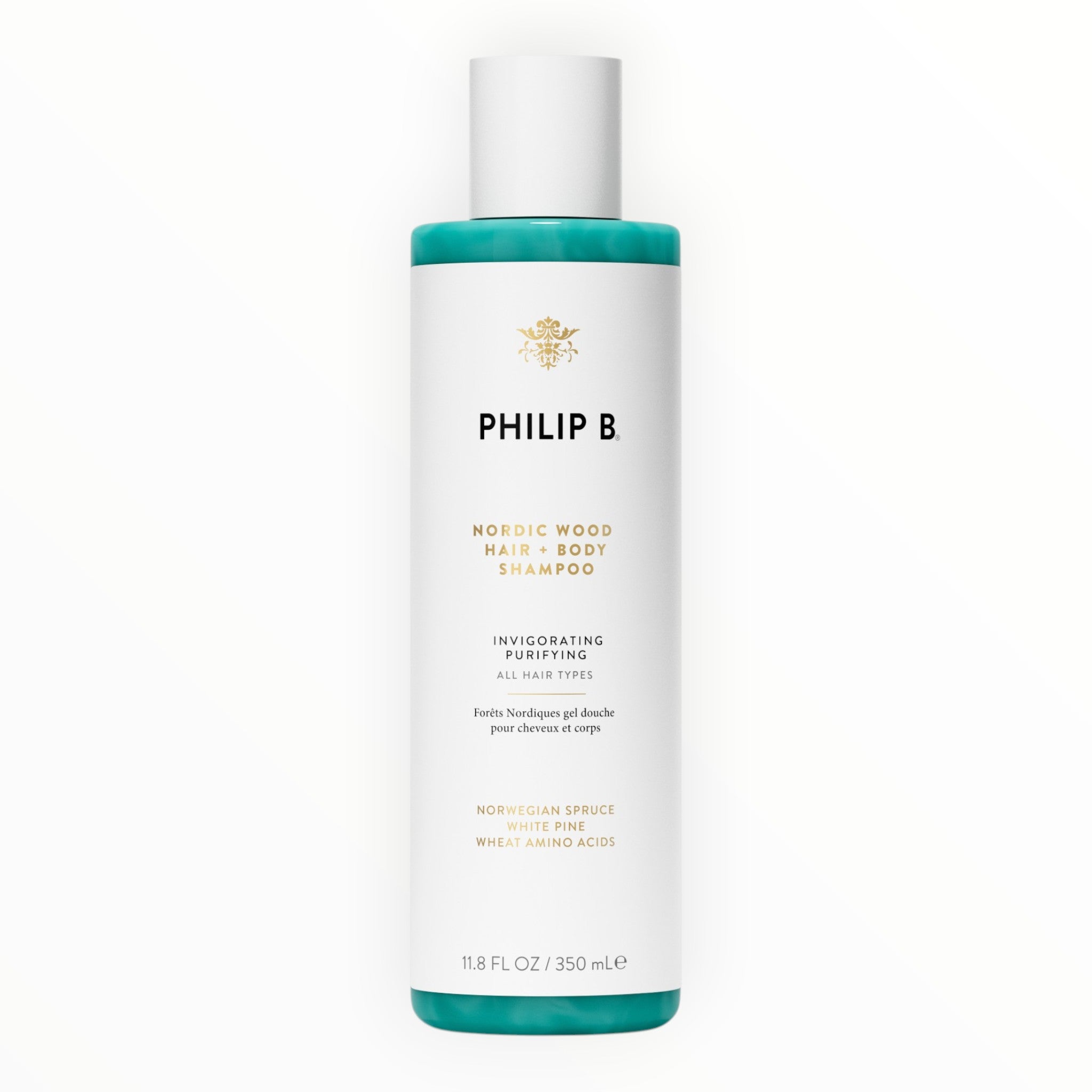 Philip Nordic Wood Hair & Body Shampoo 350 - Philip B Shampoo - 893239000466