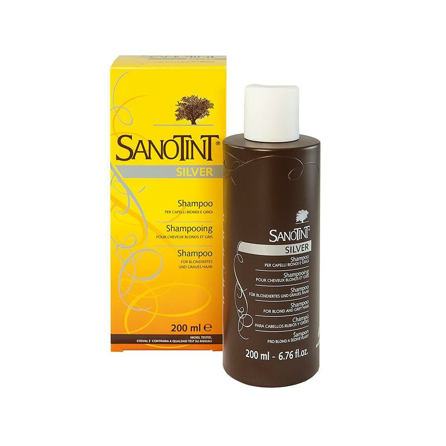 Sanotint Shampoo Silver 200ml Sanotint - Sanotint Shampoo  - 8021685700209