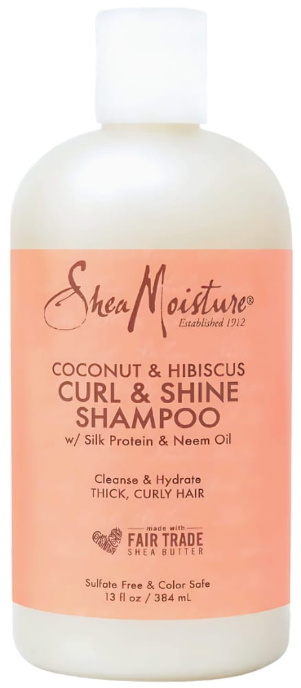 Shea Moisture Curl & Shine Shampoo 384 - Shampoo  - 764302290209