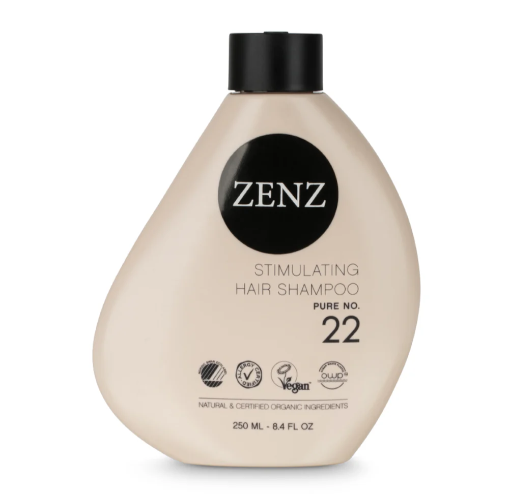 Zenz Organic Stimulating Hair Shampoo Pure 250ml - Zenz Organic Shampoo - 5715012002885