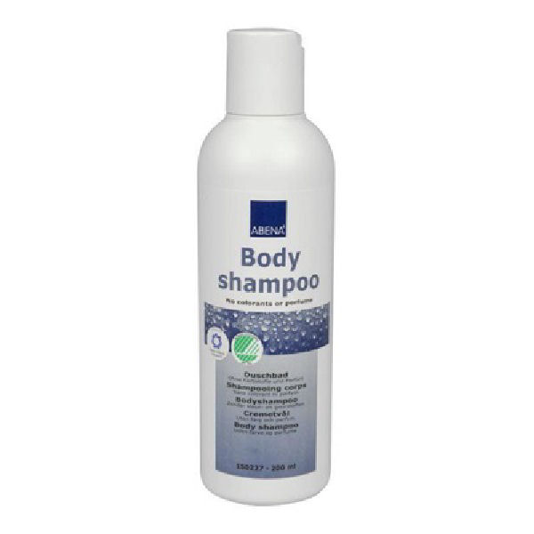 Abena Body Shampoo Uden Farve Parfume 200ml - Shampoo - 5703538239595