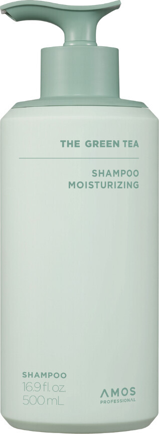 Grøn Amos Professional The Green Tea Shampoo Moisturizing Green 500 - Shampoo - 8801675611865