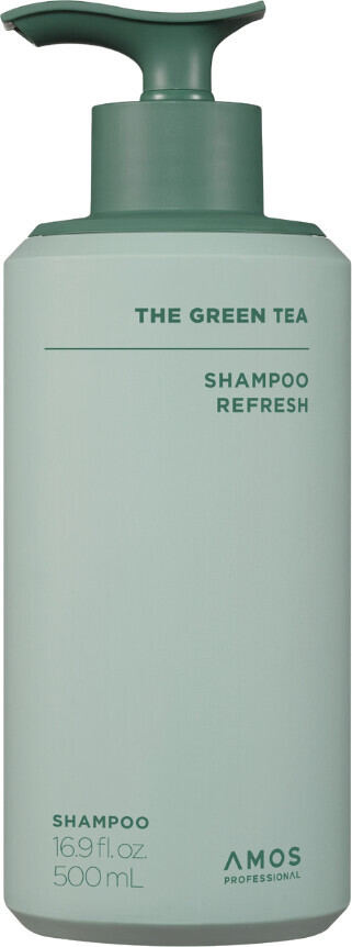 Grøn Amos Professional The Green Tea Shampoo Refresh Green 500 - Shampoo - 8801675611858