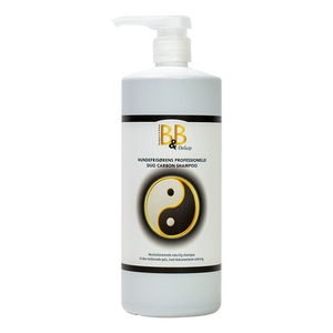 Amp Hundefrisørens Professionelle Duo Carbon Shampoo 1000 - B&b Shampoo  - 5711746201808
