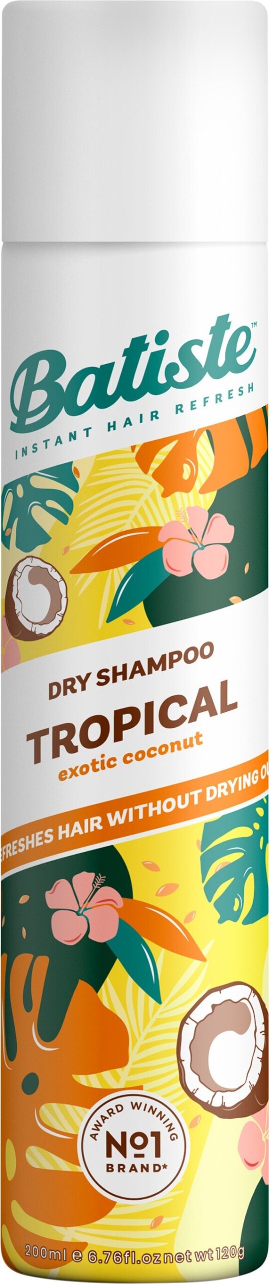 Batiste Tørshampoo Dry Shampoo Tropical 200 - Batiste Shampoo - 5010724527511
