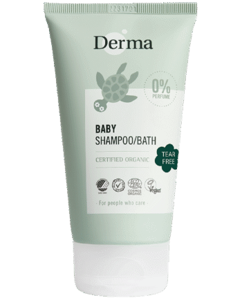 Derma Babyshampoo Bad Tear Free 150 Økologisk Shampoo - Derma Eco Baby Shampoo  - 5709954020663