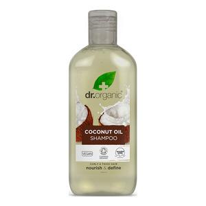 Organic Coconut Oil Shampoo 265 - Dr. Organic Shampoo  - 5060176675148
