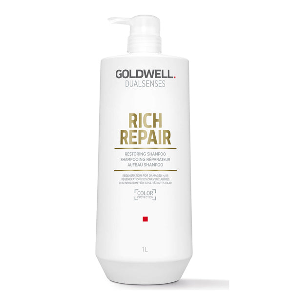 Goldwell Dualsenses Rich Repair Shampoo 1000 - Goldwell Shampoo - 4021609029229
