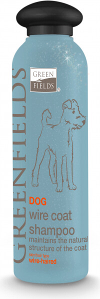 Grøn Greenfields Shampoo Til Hunde Wire Coat 250 - Greenfields Shampoo - 8718836720215