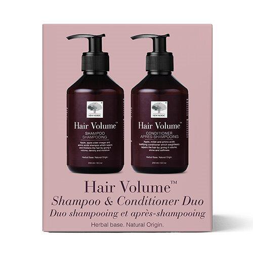 New Nordic Hair Volume Shampoo & Conditioner Sampak 500ml - New Nordic Shampoo - 5021807005079