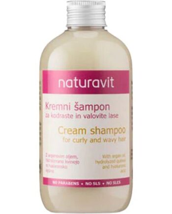 Cream Shampoo Curly Hair 250 - Naturavit Shampoo  - 3830009226265